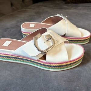 Louise et Cie Pink and White Footwear